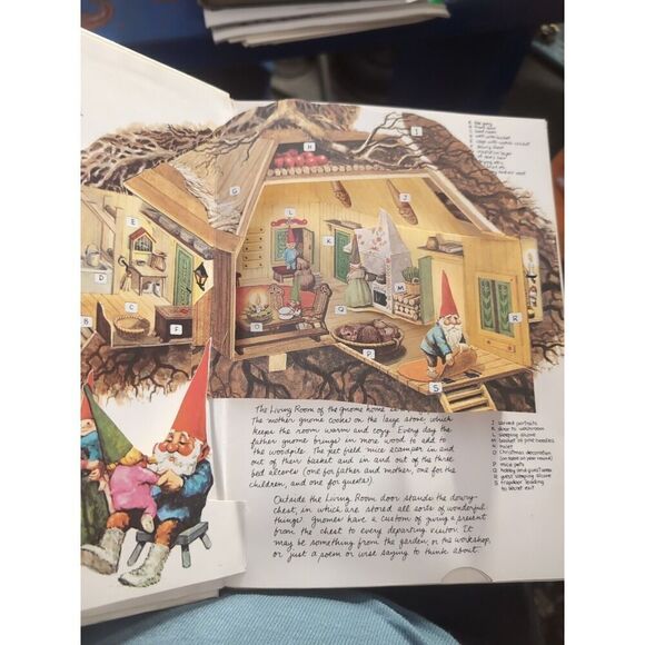 Huygen, Wil & Rien Poortvliet The Pop-Up Book of Gnomes. 1979. Illustrated by t - Picture 2 of 7